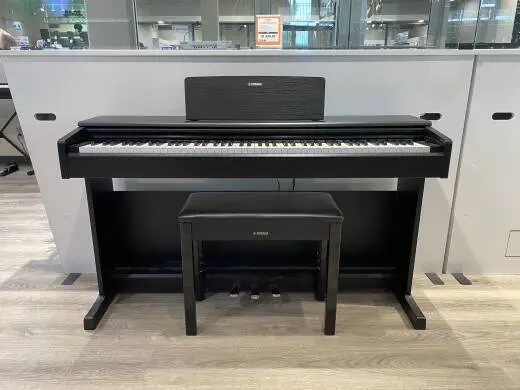 Yamaha YDP-145 ARIUS Standard Digital Piano with Bench and 3 Pedal Unit - Black